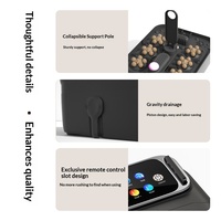 Chauffage PTC à température constante avec affichage numérique LED grand écran, pliable, entièrement automatique, massage, télécommande intelligente