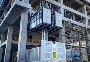 Lifting <strong>Elevator</strong> Building Hoist Material <strong>Elevator</strong> with Customizable Height SC200/200EB - Product Image 4