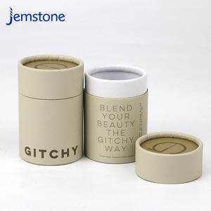 China al por mayor 100% reciclado biodegradable tubo de papel caja de embalaje con logotipo personalizado - Product Image 5