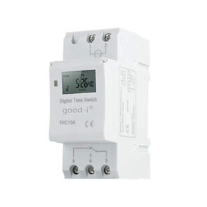 Temporizador Microcomputarizado THC15A 220V/24V/12V con Pantalla LCD, Mini Controlador Eléctrico de 16A/30A de Corriente Máxima, Temporizador de Carril DIN - Product Image 4