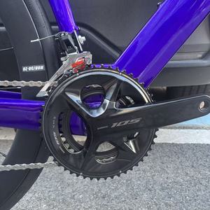 Bicicleta de Carretera de Fibra de Carbono Kozo de 7.9 KG, Venta Directa de Fábrica, Shimano 105 24s, Frenos de Disco Hidráulicos, OEM CE KOZO2-SHIMANO 1 - Product Image 5