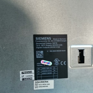 Unidad de Control SINAMICS S120 Original Nueva 6SL3040 1NB00 0AA0 Extensión Numérica NX10.3 en Stock - Product Image 3