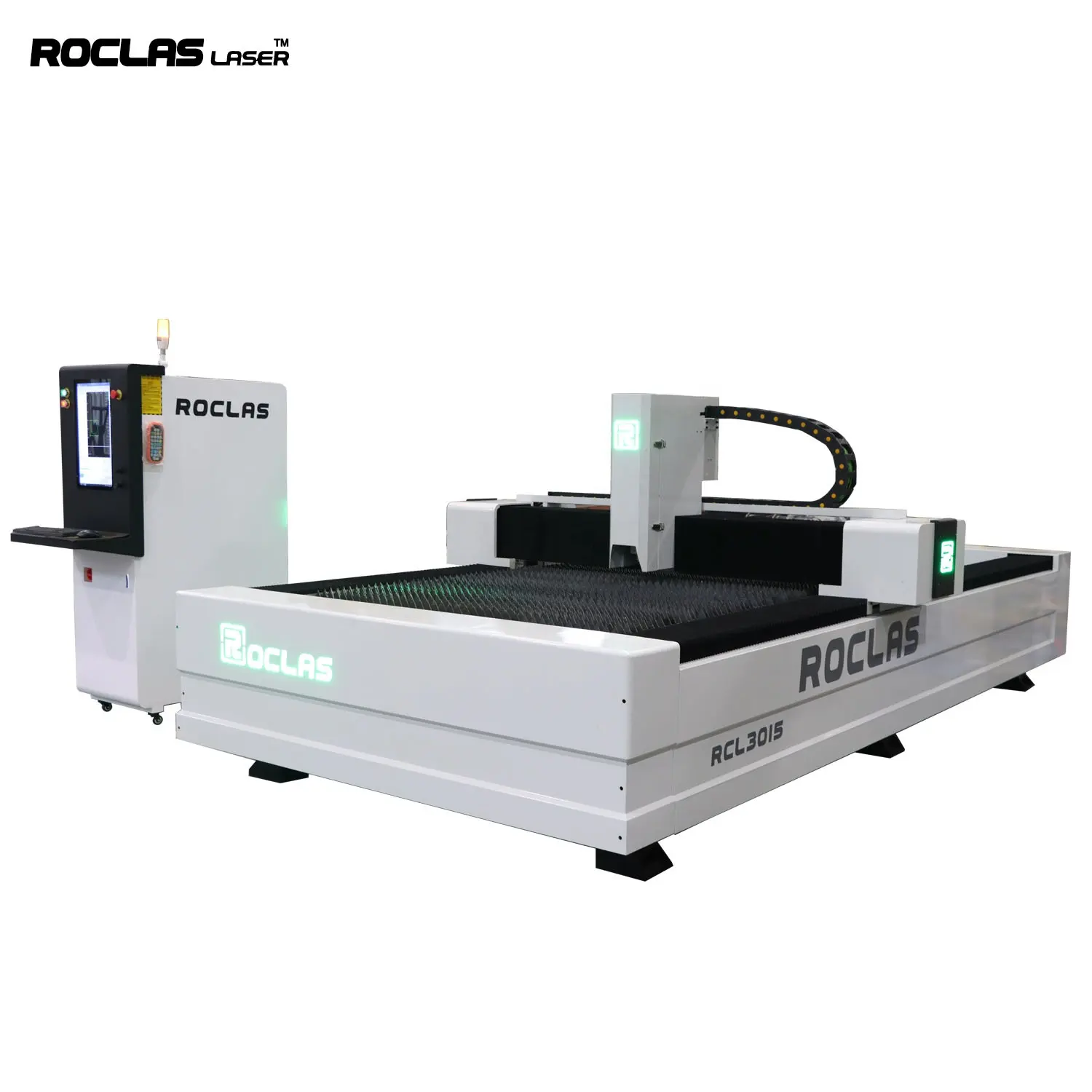 3000W Grote Kwaliteit China Fabrikant 3015 Cnc Fiber Lasersnijmachine Uit China Roclas