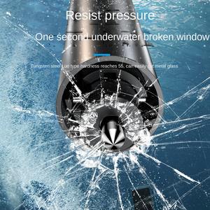 ค้อน3-in-1Car พร้อมหมายเลขโทรศัพท์บนหน้าต่างรถยนต์ทรงกรวยหน้าต่างแบบพกพาได้อุปกรณ์หลบหนีช่วยเหลือตัวเอง - Product Image 4