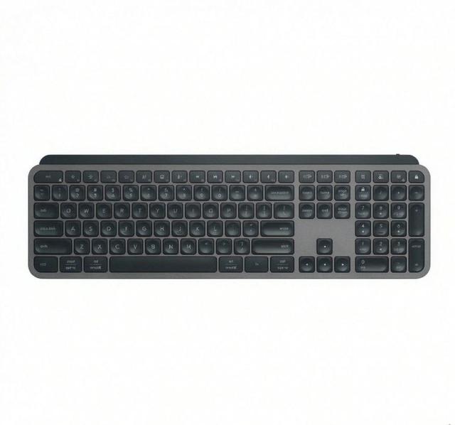 MX Keys S Wireless Keyboard With Spherical Concave Keys and Quiet Stable Typing for Efficient Office Work and Content Creation
