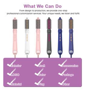 <span class=keywords><strong>Styler</strong></span> Multi-Fonctions 5-en-1 Bivoltage Haute Vitesse : Lisseur, Fer à Boucler, Brosse Soufflante et Sèche-Cheveux - Product Image 5