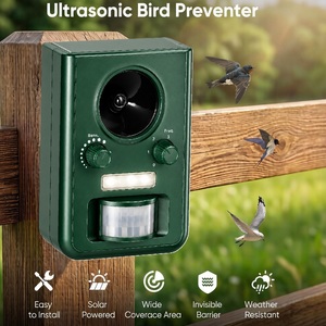 Répulsif Solaire Ultrasonique IP65 pour Animaux – Chats, Cerfs, Chiens, Ratons Laveurs, Lapins, Oiseaux – Idéal pour <span class=keywords><strong>Jardin</strong></span> <span class=keywords><strong>et</strong></span> Extérieur - Product Image 2