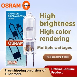 Đối với đèn halogen <span class=keywords><strong>Osram</strong></span> Original 64225 6V10W, bóng đèn 64250 6V20W dùng cho kính hiển vi phẫu thuật, không bóng, chất liệu thủy tinh - Product Image 6