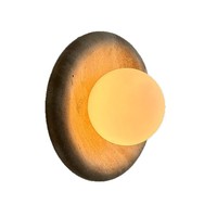 Applique murale Seeky, style français, luxe, hôtel, villa, chambre à coucher, applique murale avec source de lumière LED
