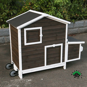 Directement de l'usine, poulailler en bois, cages à poulets pour poulets de chair avec bac à œufs - Product Image 3