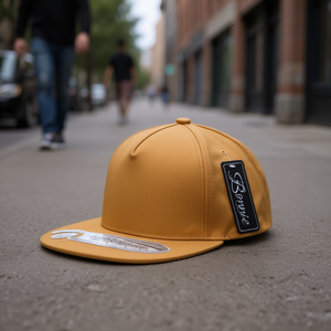 Cappellino da Baseball Bome con Visiera Piatta, 6 Pannelli, Regolabile, Unisex, Tinta Unita, Stile Street, 58-63Cm, in Poliestere e Tela, per Uso Casual - Product Image 2