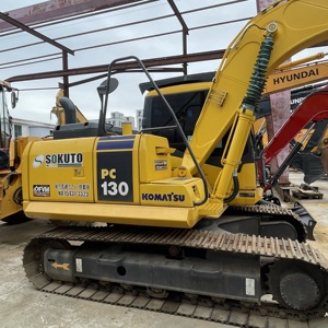 Excavadora Usada KOMATSU PC130, Excavadora Hidráulica de 13 Toneladas, Maquinaria de Construcción - Product Image 4