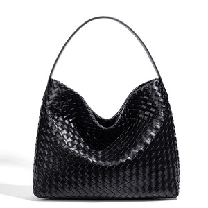 Exclusivo para <span class=keywords><strong>AliExpress</strong></span>, Bolso de <span class=keywords><strong>Mujer</strong></span> de Gran Capacidad, Tejido y de Gamuza Vintage, Bolso Tote de Moda, Bolso de Hombro Único - Product Image 4