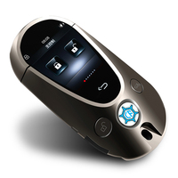 Télécommande universelle intelligente de haute qualité pour voiture, avec écran LCD, en alliage d'aluminium, 12V, vente chaude