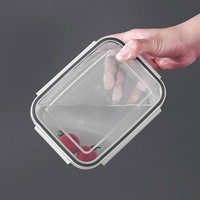 Lot de 3 paniers de rangement en plastique Cedar Space pour aliments, légumes et fruits, idéal pour la conservation et compatible micro-ondes