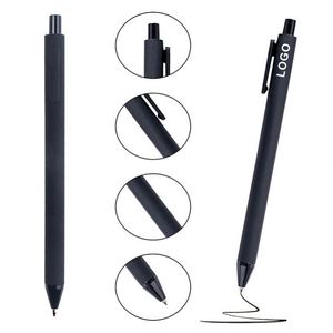 Custom Printed Logo Bulk 1.0Mm Style Stationery Plastic Multicolored Rubber Coated Ballpoint <b>Pens</b> - Product Image 4