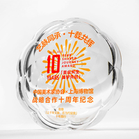 Jadevertu NOUVELLE CONCEPTION Trophée en cristal et en liuli écologique avec logo personnalisé pour souvenir