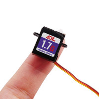 Servomoteur numérique micro AGFRC Factory C017CLS basse tension 1,7g avec connecteur JST 0,05s pour avion RC d'intérieur