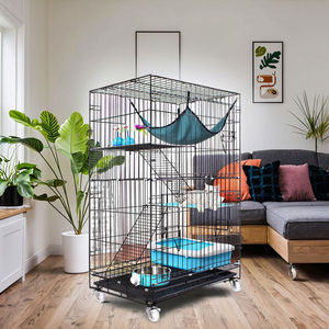 Ultimo <span class=keywords><strong>Design</strong></span> 2022 Pet grande gabbia pieghevole filo di ferro gabbia di trasporto pieghevole per cani da compagnia - Product Image 6