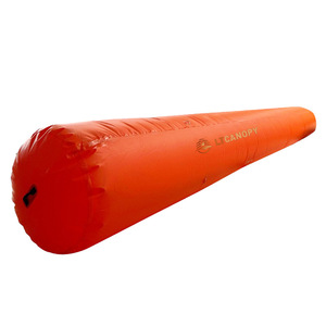 Barrière anti-inondation gonflable LTCANOPY en PVC orange, industrielle, imperméable, portable, pour la lutte contre les inondations d'urgence - Product Image 5