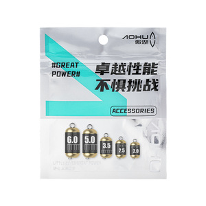 ตะกั่วตกปลา Aohu 5 กรัม รูปทรงกระบอก ถอดออกได้ ป้องกันการพันกัน สำหรับตกปลาในแม่น้ำ - Product Image 3