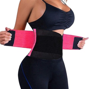 Low MOQ Weight Loss Waist Support Exercise Slimming Sauna Latex Belt Sweat Trimmer Belt Private Label Waist Trainer for Women