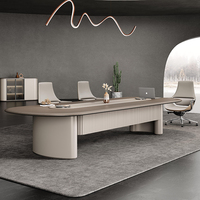 Mesa de Conferencia Serie Weila 3m WL-22, Muebles de Oficina Modernos OEM/ODM, Tamaño, Color y Logotipo Personalizables