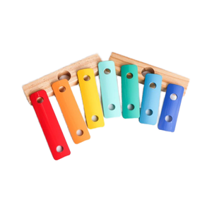 Đồ chơi trẻ em windchime Xylophone nhạc cụ kim loại tấm ghi chú phím điện Học Đàn Piano âm thanh bàn phím - Product Image 5