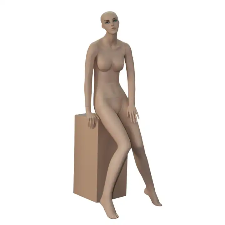 Female Full Body Mannequin in Sitting Pose