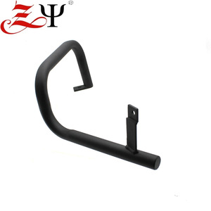 Barre de protection d'échappement en alliage d'aluminium modifiée pour <span class=keywords><strong>Honda</strong></span> <span class=keywords><strong>CL500</strong></span> et CL300, pare-chocs d'échappement, barre anti-brûlure - Product Image 3