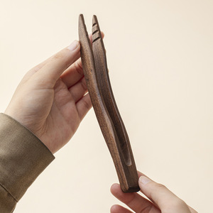 Solid Wood <b>Tea</b> Tongs Walnut Ebony Rosewood Heat Resistant Kung Fu <b>Tea</b> <b>Set</b> Accessories - Product Image 3