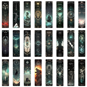 24 pezzi 12 costellazione zodiacale segni astrologia segno di libro <span class=keywords><strong>divinazione</strong></span> - Product Image 3