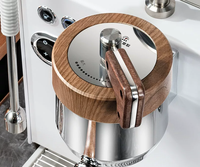 Machine à expresso à double chaudière et double système, 1L vapeur + 1,8L infusion, pression variable en continu, panneau de commande DIY, pour usage commercial ou domestique