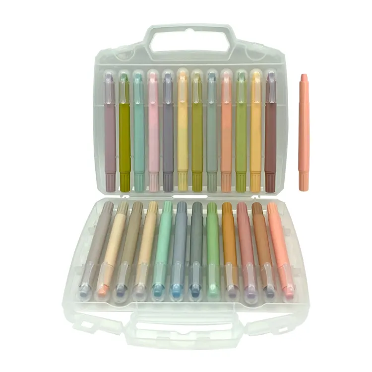 professional suppliers eco friendly 8 12 24 36 colored gel highlighter pen no bleed high lighter marker sets for bible