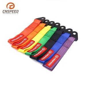 Correas de remolque CNSPEED, gancho con anillo en D de poliéster, cuerda de remolque universal para carreras de coches YC101109 - Product Image 5