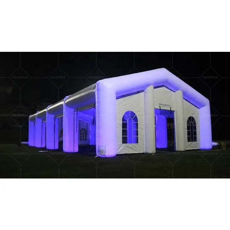 Festa/evento/casamento luz led barraca ao ar livre inflável