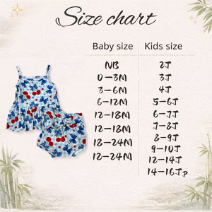 Set di <span class=keywords><strong>Abbigliamento</strong></span> per Bambine DH ODM Boutique con Stampa Patriottica Retrò, Pigiama Elasticizzato in Bambù con Volant per il Mercato USA e Australia - Product Image 4