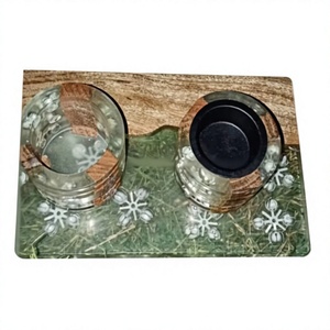 Quemador de Incienso de Resina Hecho a Mano Artístico, Diseño Árabe Moderno para Regalo Festivo de Ramadán y Eid - Product Image 1