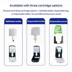 상업용 6 펌프 옵션 자동 2 ~ 8 cm 감지 거리 센서 젤 샴푸 로션 액체 거품 소독제 비누 디스펜서 - Product Image 5