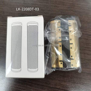 Gran Oferta para Cuchilla de Repuesto de Acero Inoxidable de Doble Filo para Afeitadora Eléctrica LK-2208, Lavable, Compatible con - Product Image 3