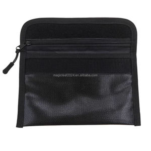 Sac Faraday ignifuge et étanche avec logo personnalisé, <span class=keywords><strong>anti</strong></span>-vol, résistant au <span class=keywords><strong>feu</strong></span>, <span class=keywords><strong>pochette</strong></span> pour documents, argent liquide et passeport - Product Image 1
