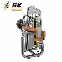 Machine de musculation professionnelle SK à charge par poulie pour centre de fitness – Machine d'extension des triceps assis – Vente en gros