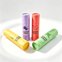 Emballage en tube de papier écologique biodégradable et recyclable personnalisé avec logo sur mesure
