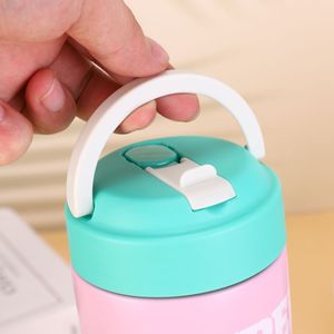 Botellas de agua caliente con vaso de acero inoxidable para niños, botella de bebida para niños, Escuela de bebés con tapa, logotipo personalizado - Product Image 3