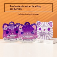 Sachets Mylar Imprimés Personnalisés, Emballages Plastiques, Pochettes Irrégulières avec Fermeture Ziplock 3.5g, Sachets Mylar Thermoscellables Personnalisés, Forme Découpée