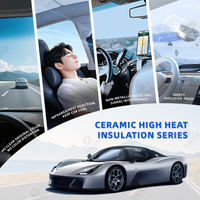 Lámina Solar Automotriz de Nano Cerámica para Ventanas de Auto, Lista para Enviar, PET, Alto Rechazo a los Rayos UV, Aislamiento Térmico, OEM