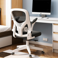 Chaise de bureau moderne, chaise pivotante ergonomique, repose-pieds, chaise d'ordinateur en maille robuste, hauteur réglable, accoudoirs, cadre en acier, personnel