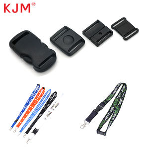 <strong>Lanyard</strong> Accessories Pom Custom logo Recycled Plastic Buckle <strong>Lanyard</strong> Safety Breakaway Clip - Product Image 4