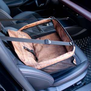 Siège de voiture confortable pour chien, siège rehausseur pour animal de compagnie, siège de voiture multifonctionnel portable et sûr pour chien - Product Image 2