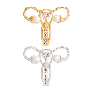 Rahim Organı Metal Rozeti Özel Emaye Broş Feminist Kadın Hakları Yaka İğnesi Doktor Hemşire Tıbbi Hediye Toptan - Product Image 4